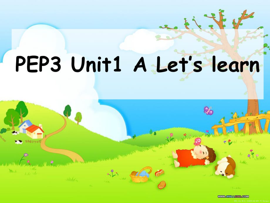 四年级上册英语课件-Unit1-My classroom Let's learn A 人教_第1页