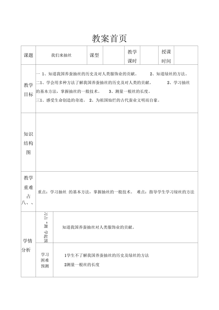 蘇教版科學(xué)四下《我們來抽絲》_第1頁