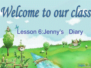 新冀教版七年級下冊Lesson6__Jenny's___Diary