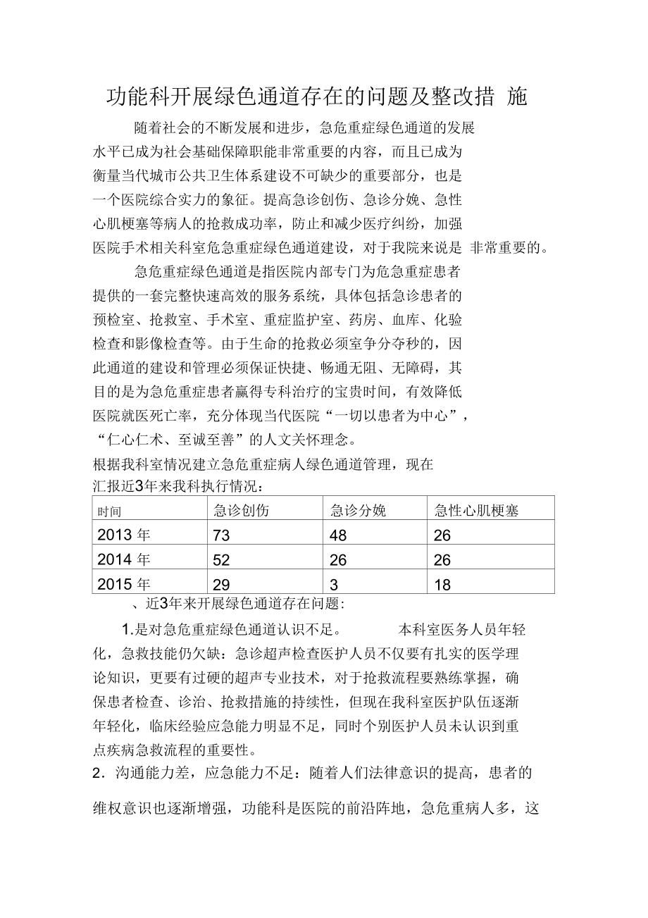 存在問題及整改措施_第1頁