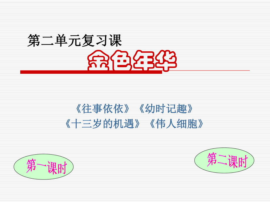 第二單元復(fù)習(xí)課件（蘇教版七上）_第1頁