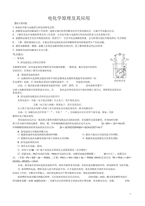 電化學(xué)原理及其應(yīng)用剖析