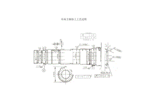 車(chē)床主軸加工工藝過(guò)程