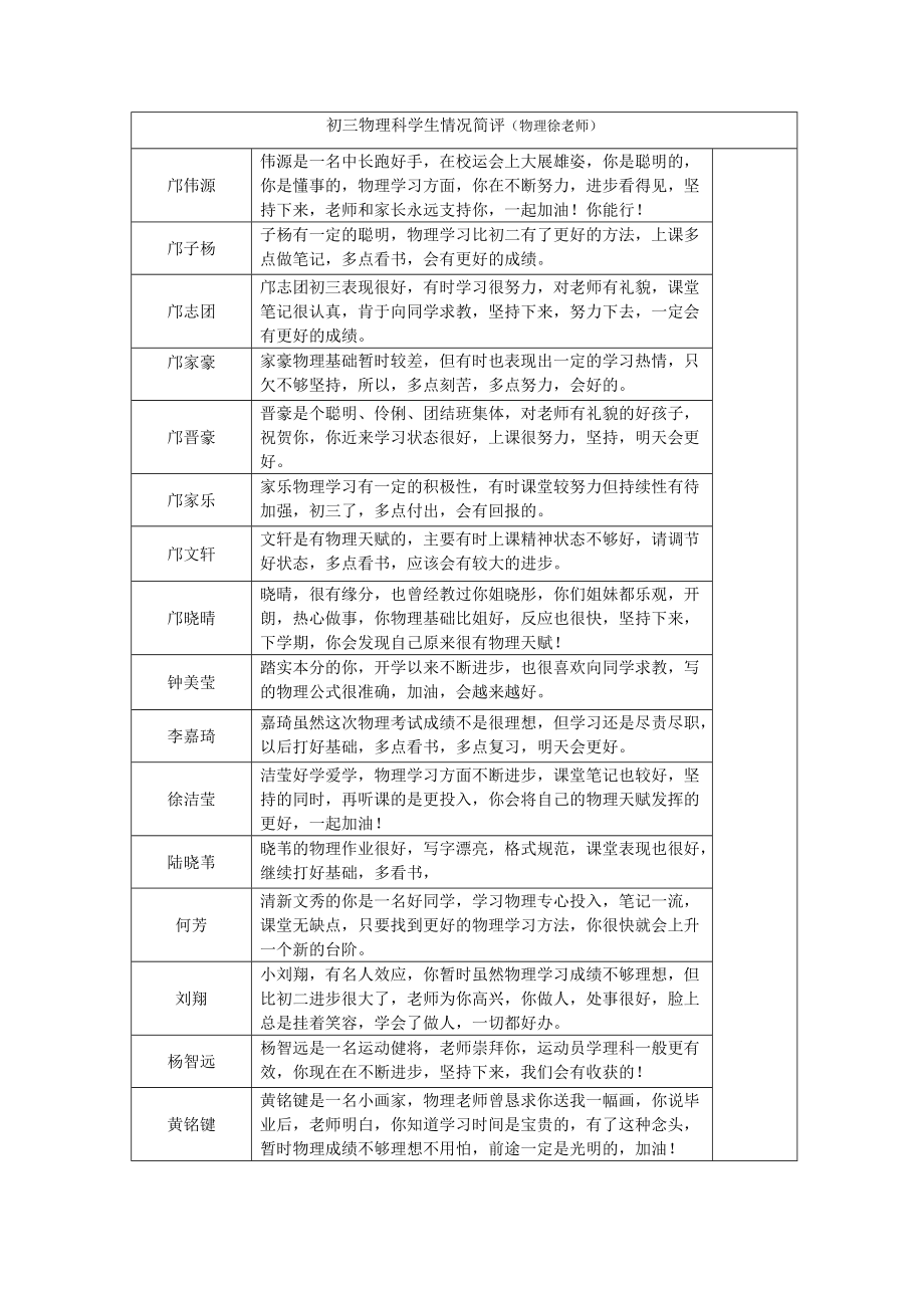 初三5物理简评_第1页