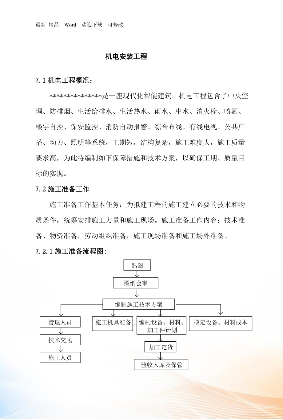 機(jī)電安裝工程_第1頁(yè)