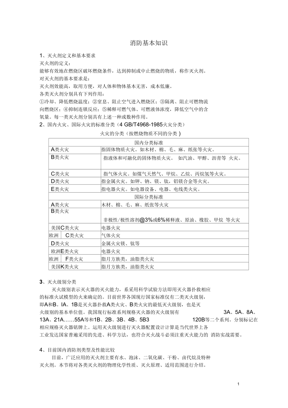 消防基本知识培训_第1页