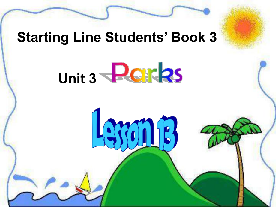 英语二年级上人教版(新起点)《Unit3Parks》课件3_第1页