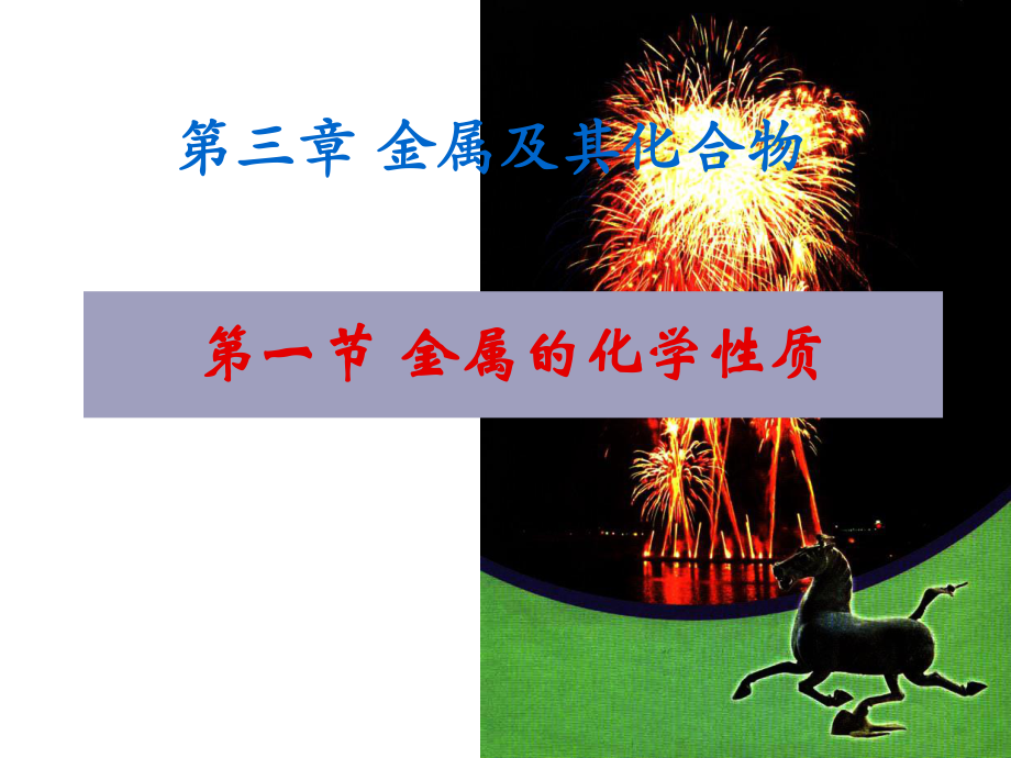 2018-2019學年人教版必修1 第3章第1節(jié) 金屬的化學性質 課件5_第1頁