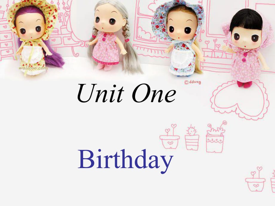 三年級下冊英語課件－《Unit 1 Birthday》｜閩教版 (共22張PPT)_第1頁