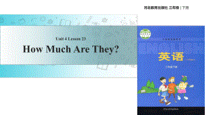 三年級(jí)下冊(cè)英語(yǔ)課件-Unit 4 Lesson 23 How Much Are They∣冀教版 (三起)(共19張PPT)