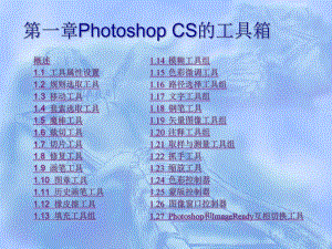 Photoshop_CS5入门教程~第一章Photoshop CS的工具箱