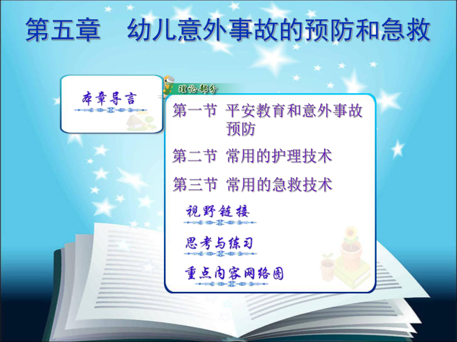 幼兒衛(wèi)生保健 第五章 幼兒意外事故的預(yù)防和急救PPT課件123_第1頁