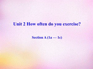 【人教版新目標】八年級英語上：Unit2SectionA（1a-1c）課件 (2)