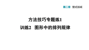 方法技巧專題練1訓(xùn)練2 圖形中的排列規(guī)律