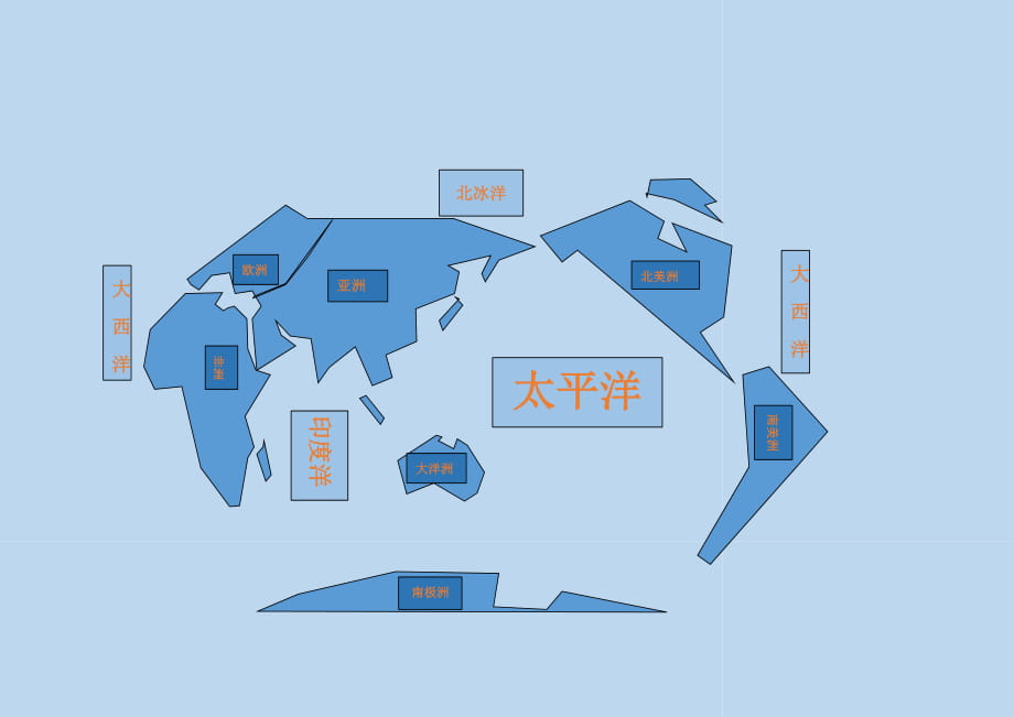 世界地图(简图)_第1页