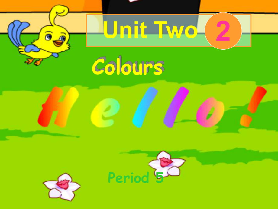 三年級(jí)上英語課件-Unit 2 Colours Period 5_人教PEP_第1頁