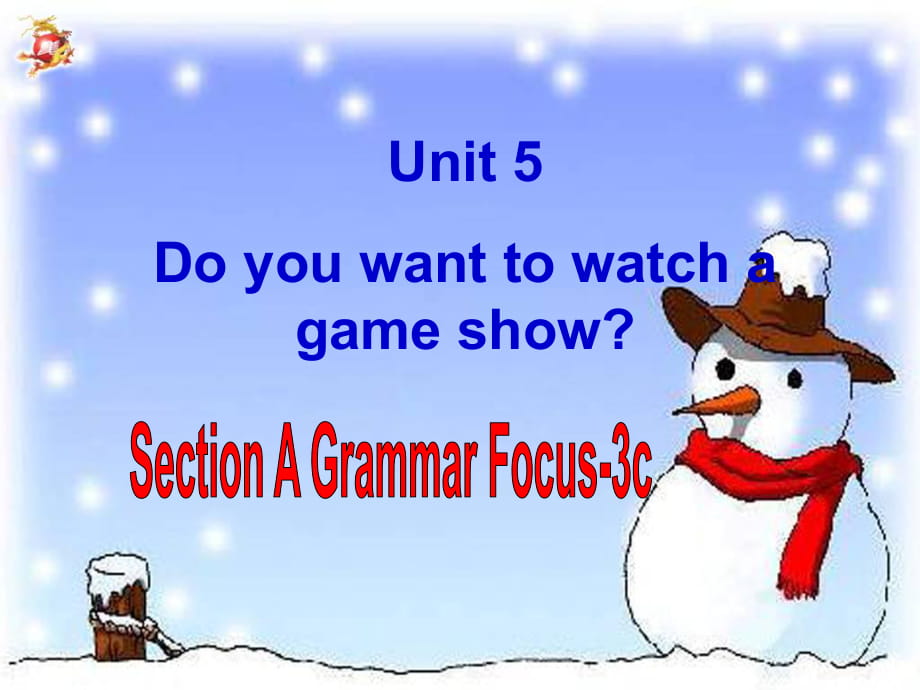 八下Unit5SectionA(Grammar-3c)_第1页
