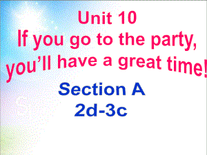 unit10(sectionA2d-3c)PPT