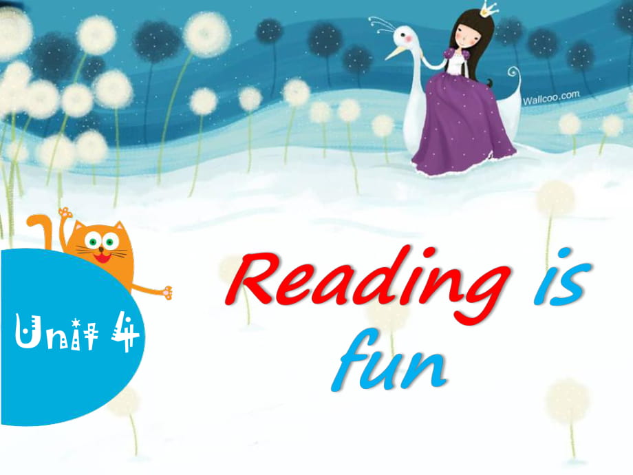 上海教育版英語(yǔ)五年級(jí)下冊(cè)Module 2 Unit 4《reading is fun》ppt課件_第1頁(yè)