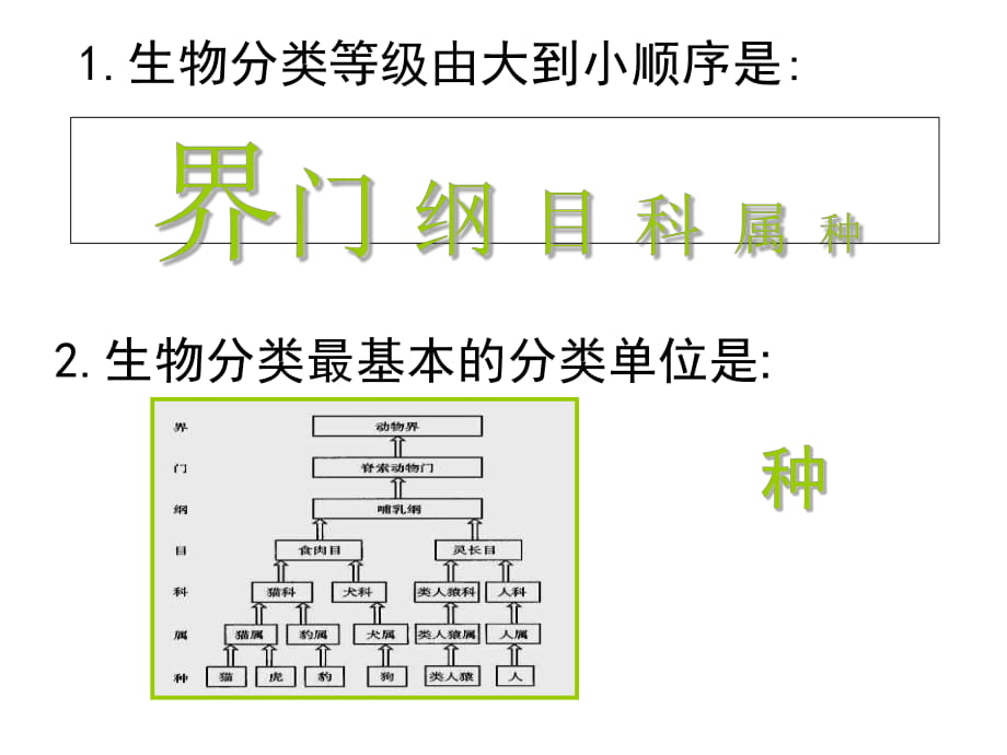 人教版八上第六單元第二章認(rèn)識生物的多樣性（共39張PPT）_第1頁