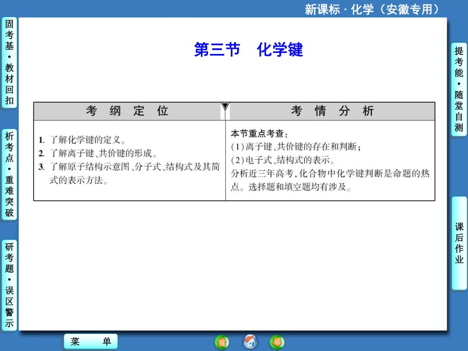 【新坐标】2014届高考化学总复习第五章第三节_第1页