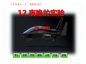 六年級下冊語文課件-12夜晚的實驗第一課時_蘇教版