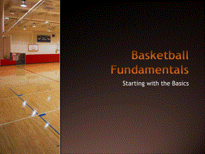 经典PPT模板——适用于体育(篮球)介绍-1
