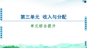 第3單元 單元綜合提升-2020-2021學年高中政治人教版必修1 課件(共28張PPT)