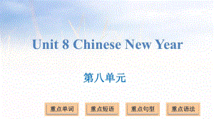 六年級上冊英語課件－Unit 8 Chinese New Year｜譯林版