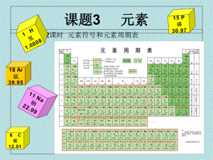 人教2011課標(biāo)版初中化學(xué) 九年級(jí)上冊(cè)第三單元 課題3元素第2課時(shí)(共27張PPT)