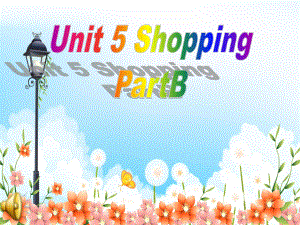 四年級下英語課件-Unit5 Shopping PartB_閩教版