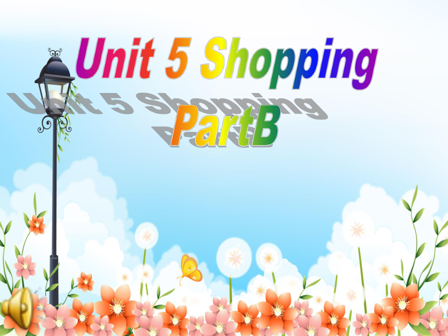 四年级下英语课件-Unit5 Shopping PartB_闽教版_第1页