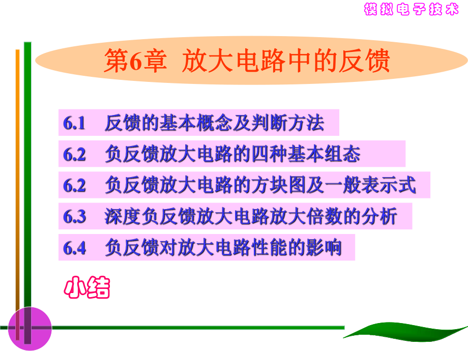 大學課件 模擬電子技術(shù) 放大電路中的反饋_第1頁