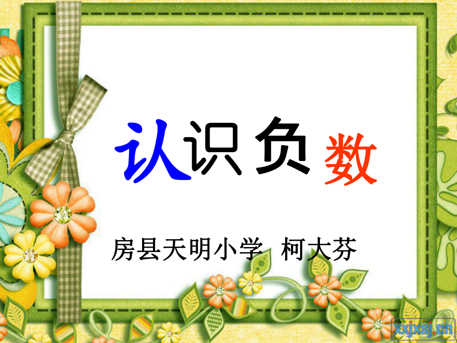 負(fù)數(shù)的認(rèn)識(shí) (2)_第1頁(yè)