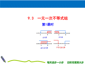 義務教育教科書 數(shù)學 七年級 下冊 9.3一元一次不等式組課件(共16張PPT)