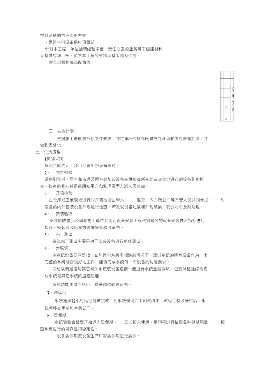 供貨組織方案_第1頁