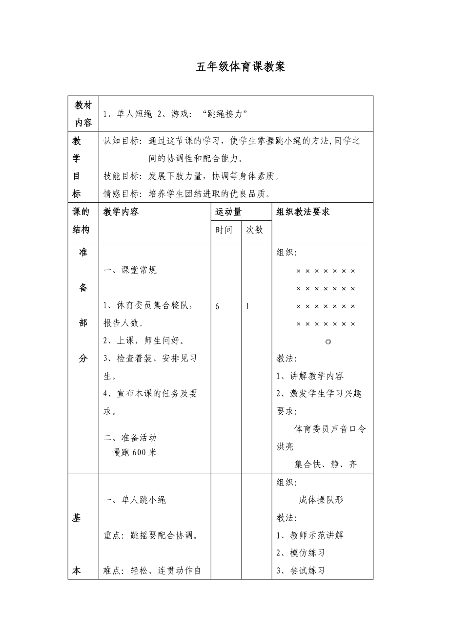 小學(xué)體育教案 (3)_第1頁