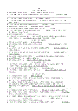 2017年部編八年級(jí)語(yǔ)文上冊(cè)古詩(shī)文理解性默寫