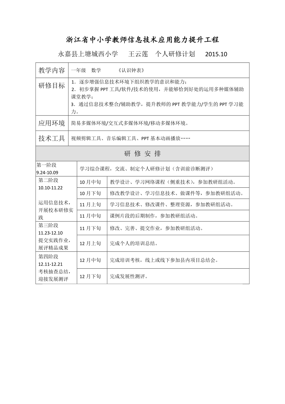 浙江省中小学教师信息技术应用能力提升工程_第1页