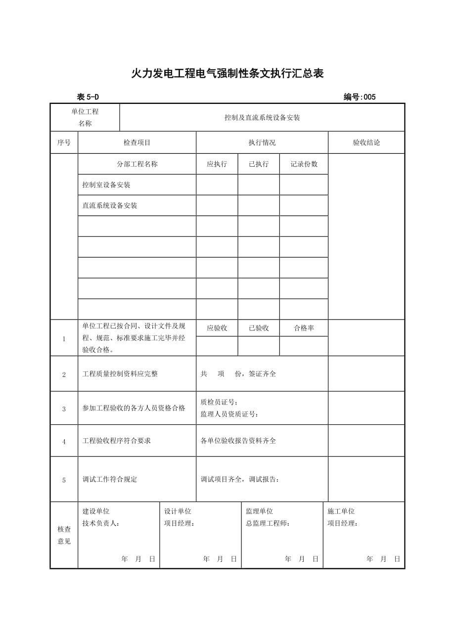 火力发电工程电气控制及直流系统强制性条文_第1页