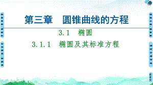 第3章+31　311　橢圓及其標(biāo)準(zhǔn)方程-【新教材】人教A版（2019）高中數(shù)學(xué)選擇性必修第一冊(cè)課件(共60張PPT)