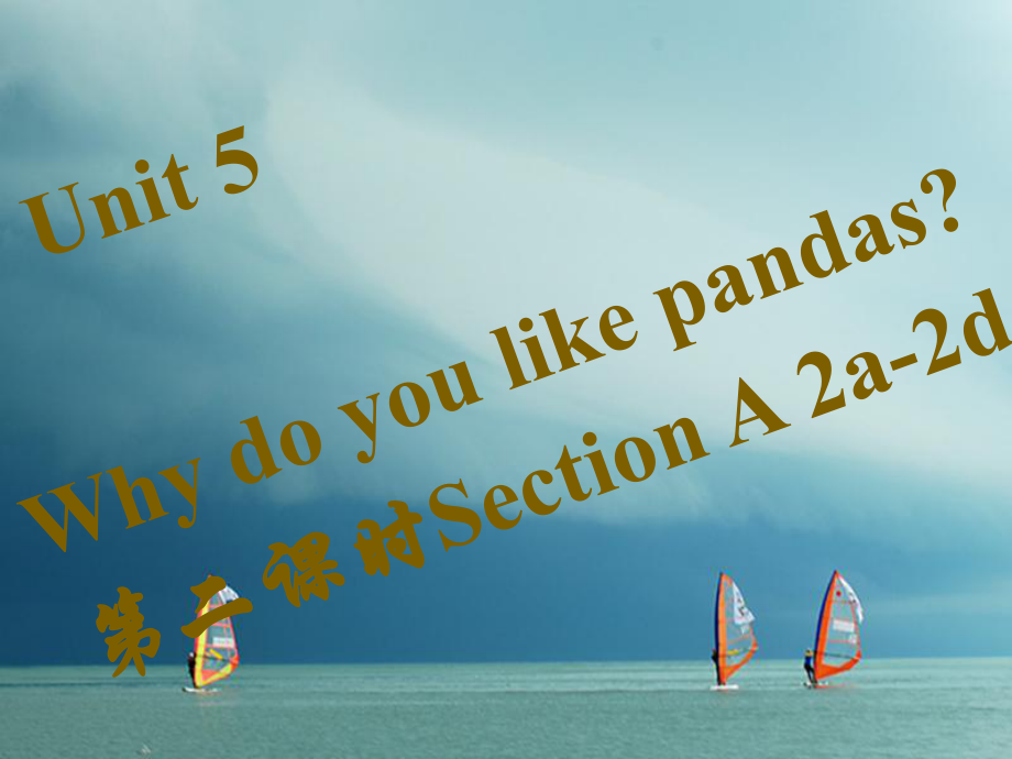 七年級(jí)英語(yǔ)下冊(cè) Unit 5 Why do you like pandas（第2課時(shí)）Section A（2a-2d）習(xí)題 （新版）人教新目標(biāo)版_第1頁(yè)