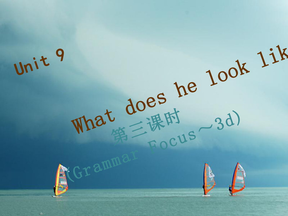 七年級(jí)英語(yǔ)下冊(cè) Unit 9 What does he look like（第3課時(shí)）Grammar Focus-3c習(xí)題 （新版）人教新目標(biāo)版_第1頁(yè)