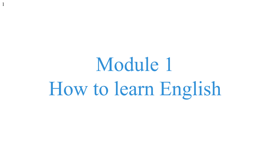 初中英语-外研版八年级上册-Module1-12-话题作文课件_第1页