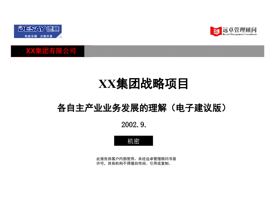 某集团项目产业发展战略bguo_第1页