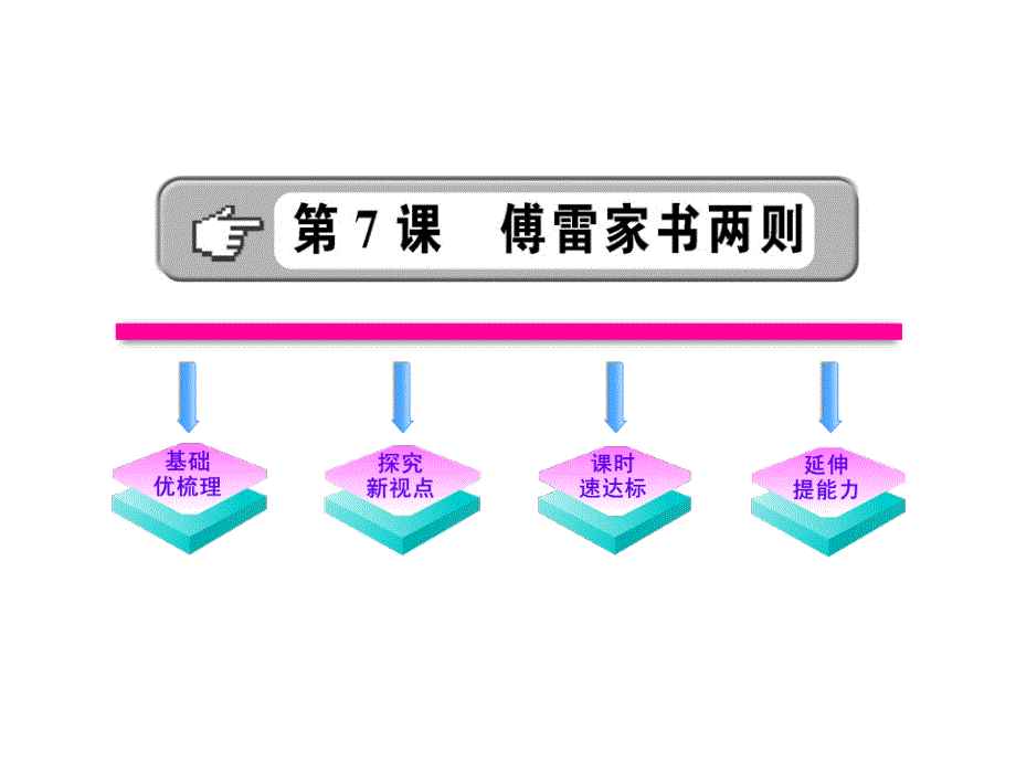 《傅雷家书》配套练习课件_第1页