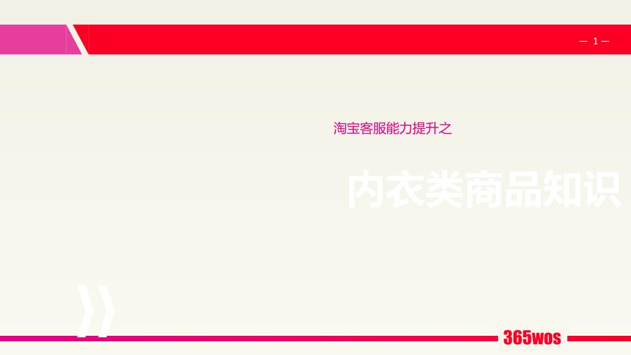 内衣类商品知识_第1页