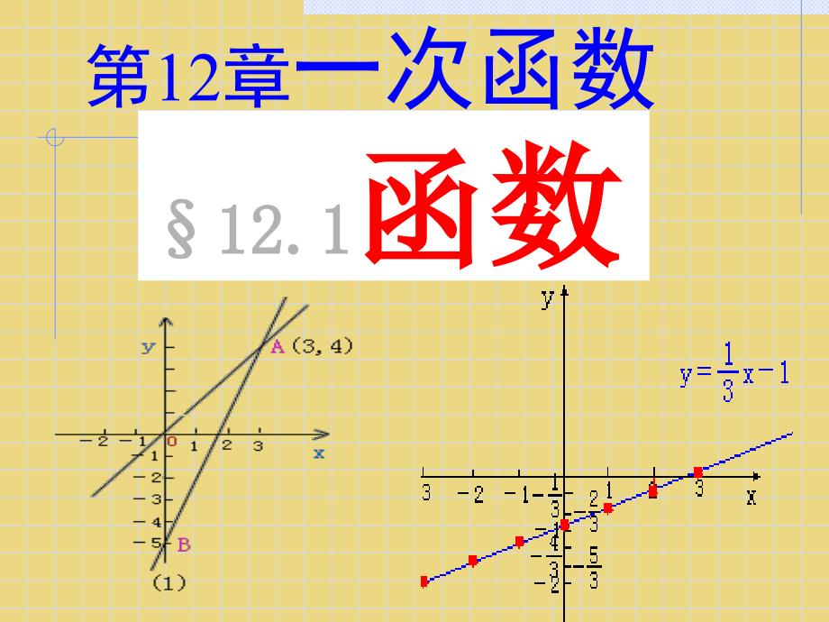 沪科版数学八年级上册12.1函数课件_第1页