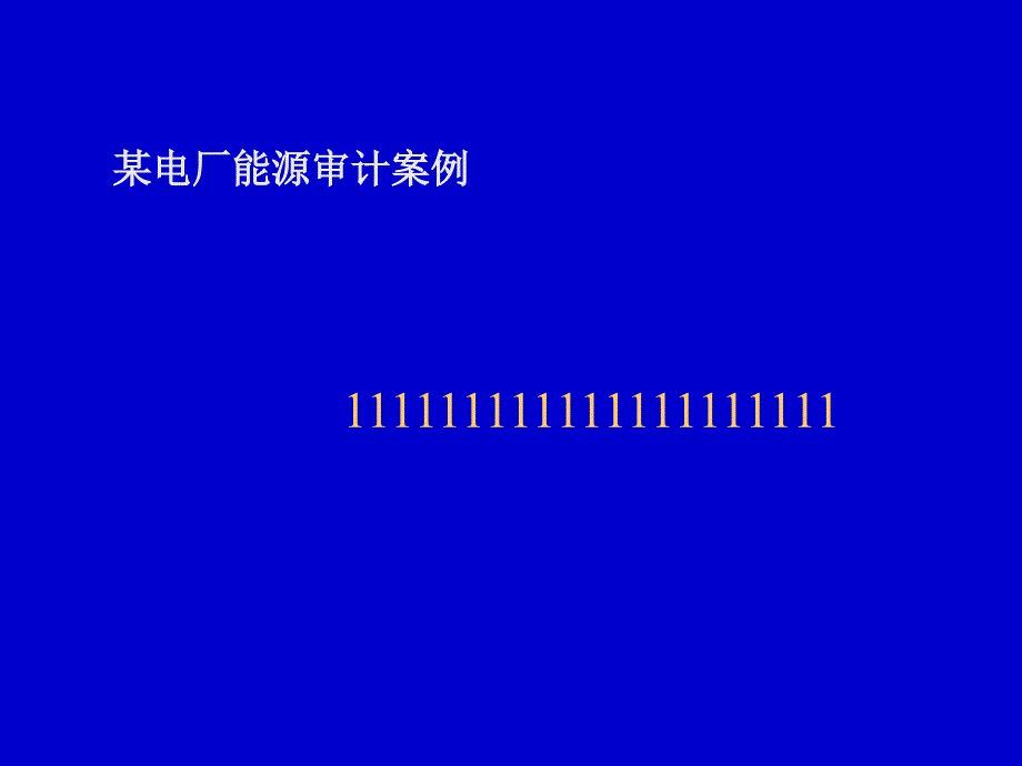 某电厂能源审计案例11111111111111111111111111111_第1页