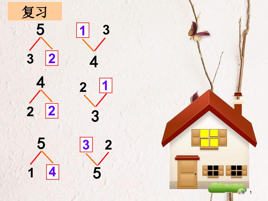 一年级数学上册 第七单元 6、7的分与合课件3 苏教版_第1页